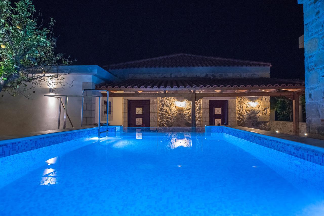 Private Sapphiros Villa กิสเซมอส ภายนอก รูปภาพ