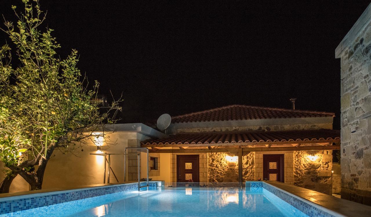 Private Sapphiros Villa กิสเซมอส ภายนอก รูปภาพ