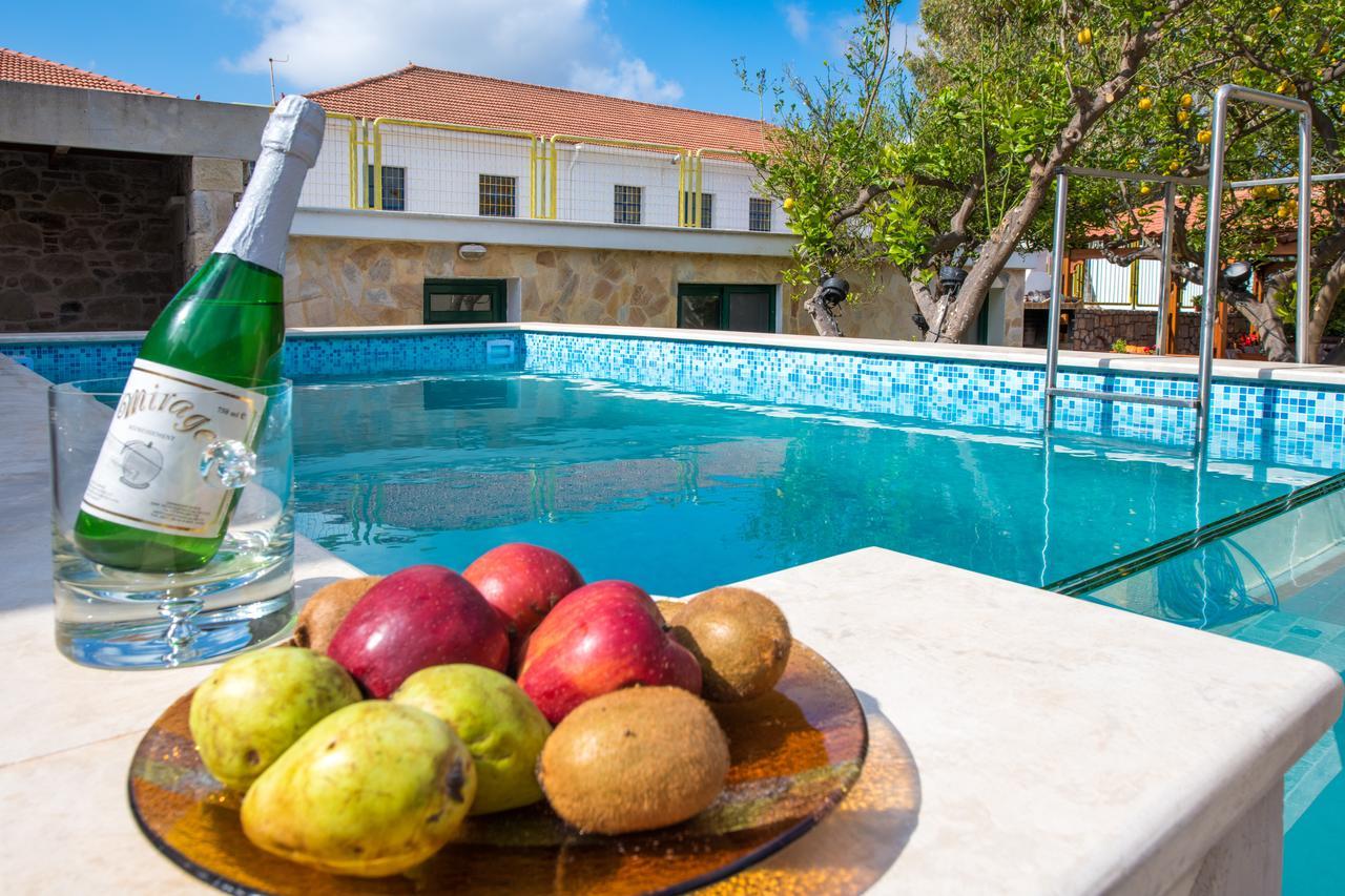 Private Sapphiros Villa กิสเซมอส ภายนอก รูปภาพ